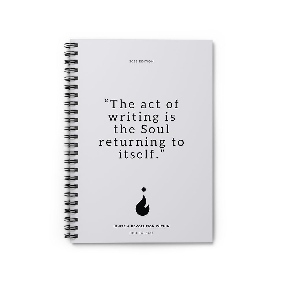 My Journal: The Soul Edition, Personal Development, Self-Reflection