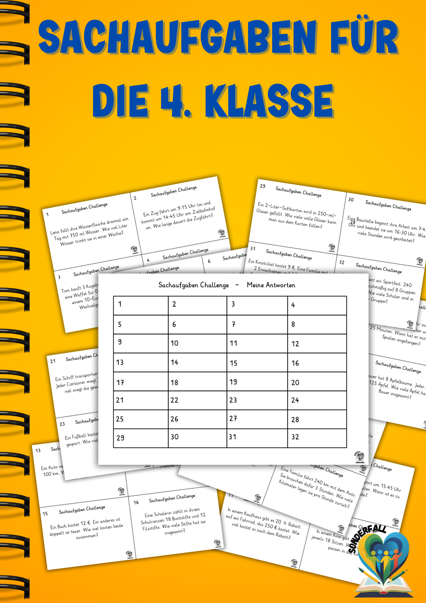 Sachaufgaben für die 4. Klasse – Rechnen mit Spaß!