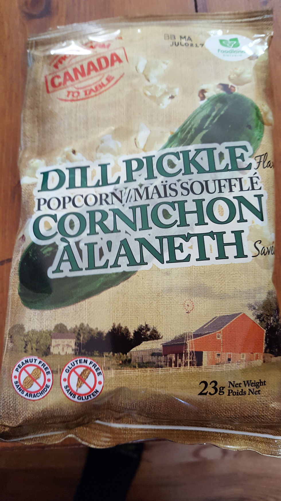 Dill Pickle Popcorn
