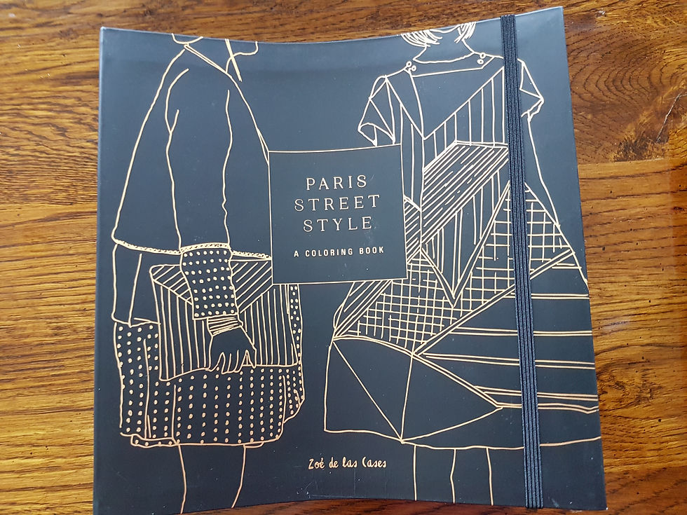 PARIS COLORING BOOK