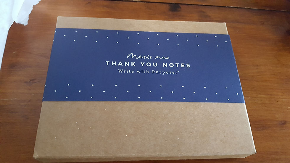 MARIE MAE THANK YOU CARDS