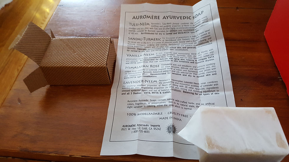 AUROMERE SOAP