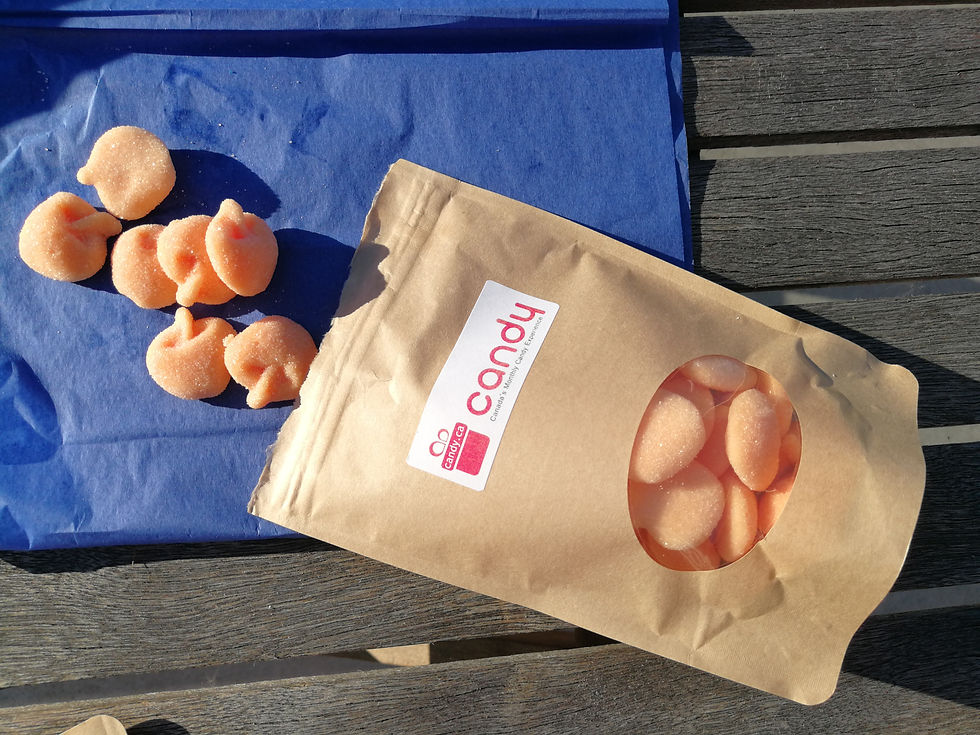 foam peaches