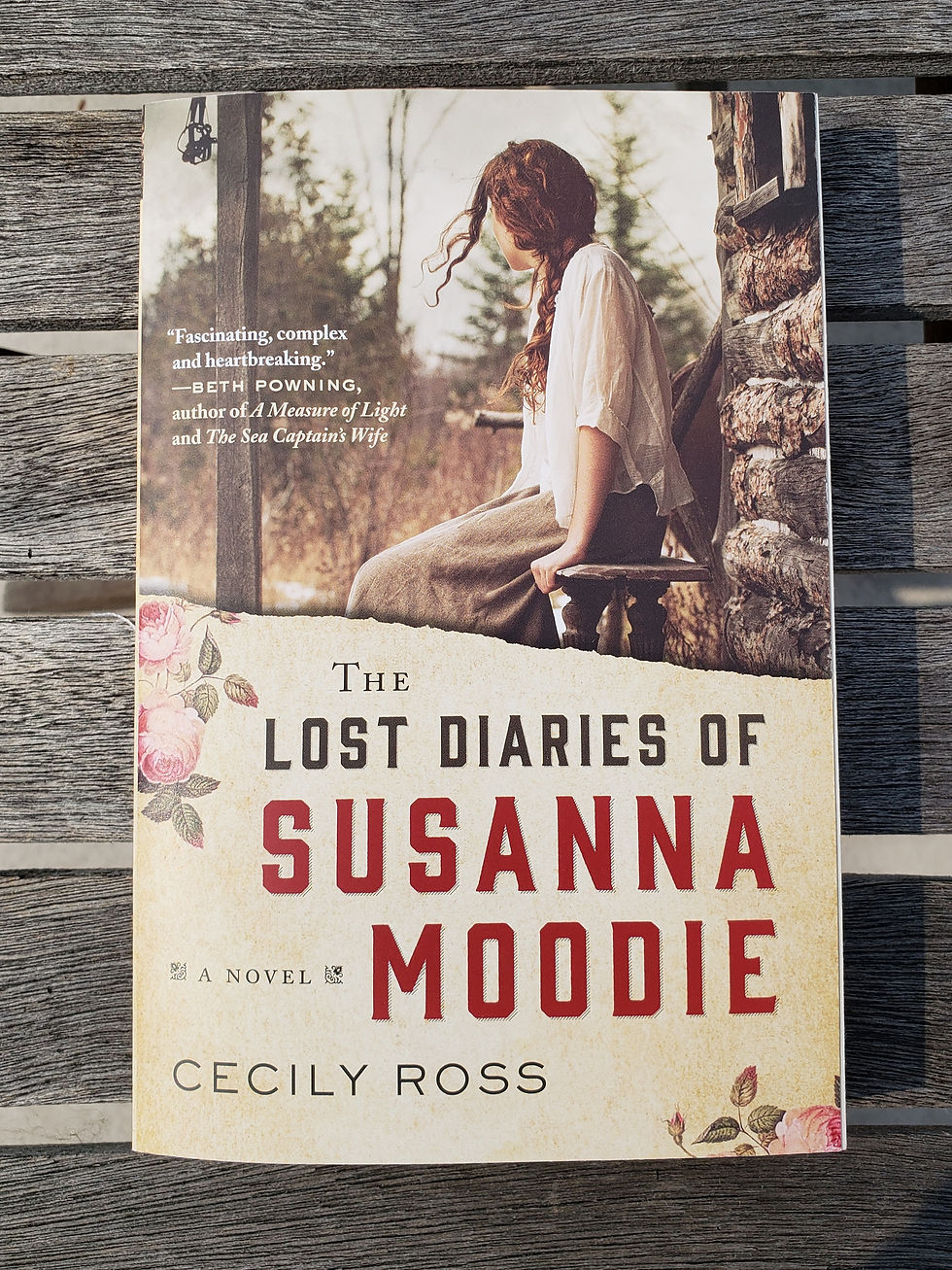 the lost diaries of susanna moodie