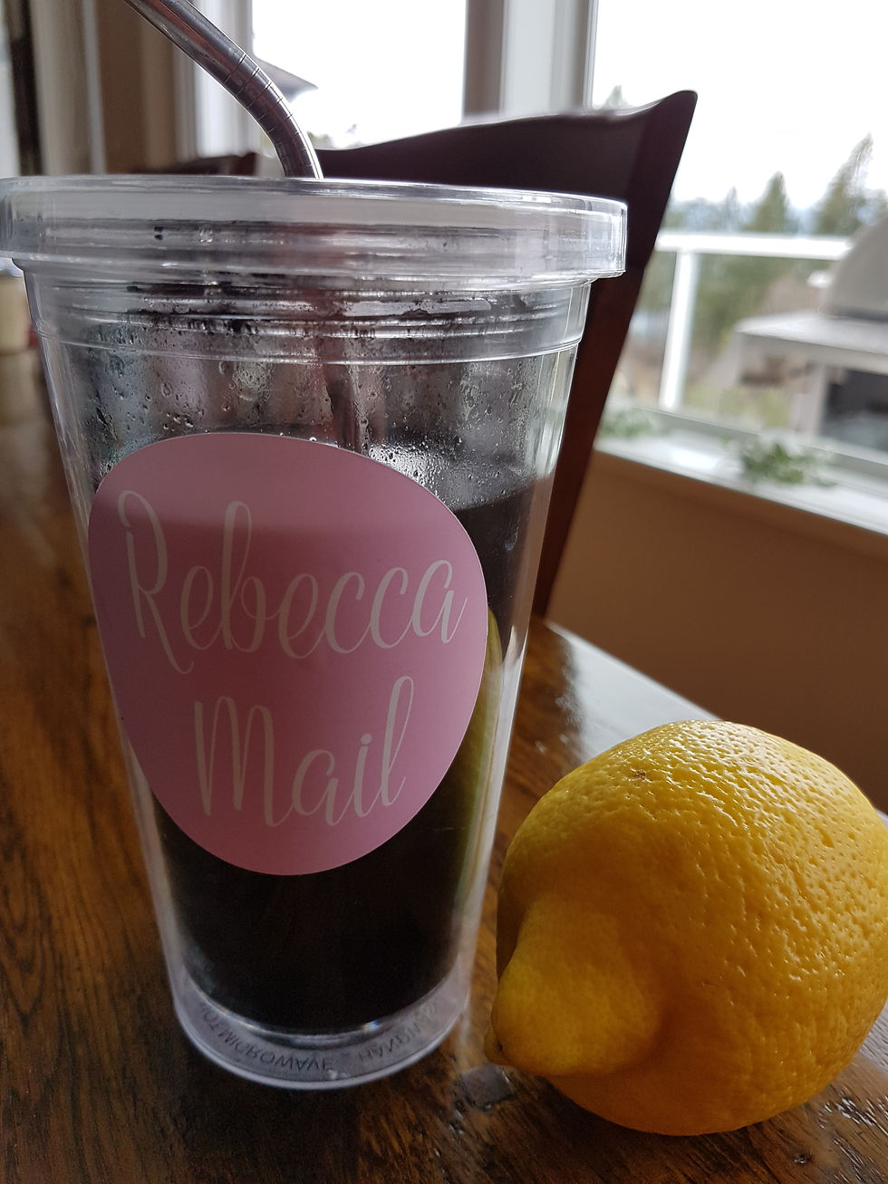 REBECCA MAIL TRAVEL CUP