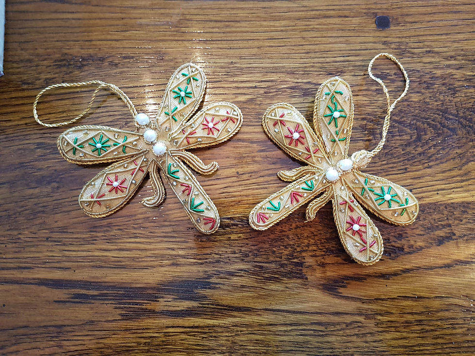 DRAGONFLY ORNAMENTS