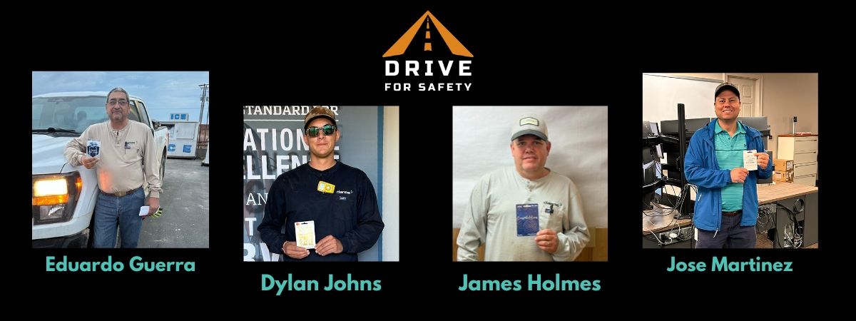 Congrats to the January Drive for Safety Winners