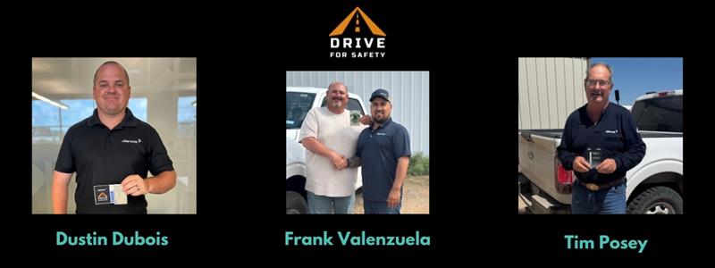 August Drive for Safety Winners