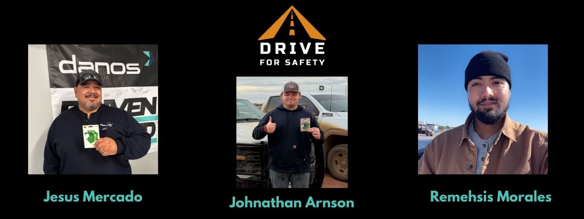 Congrats to the October Drive for Safety Winners