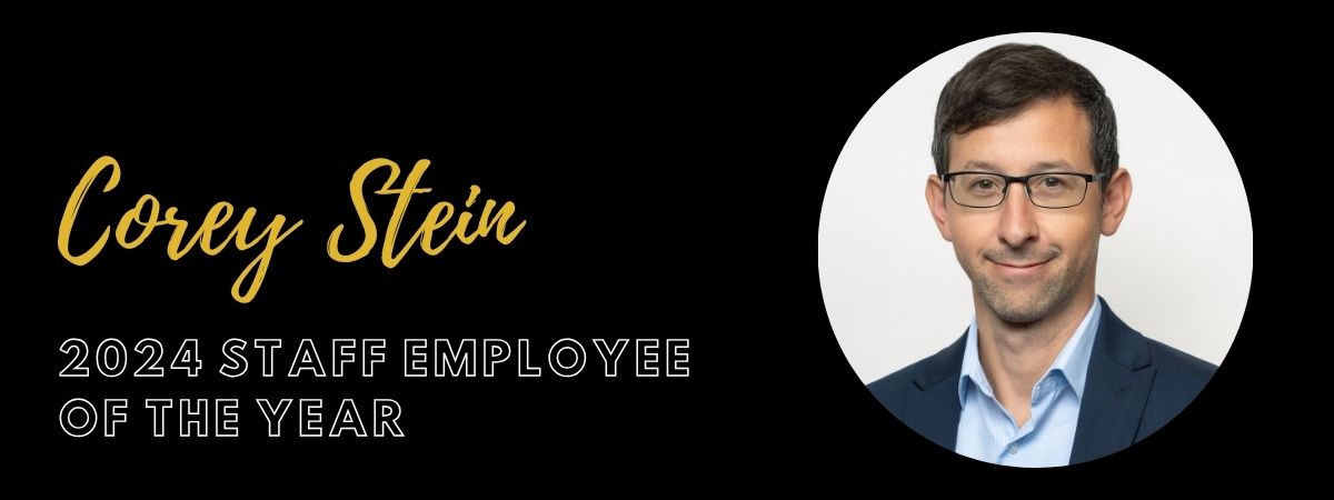 Corey Stein: 2024 Danos Employee of the Year