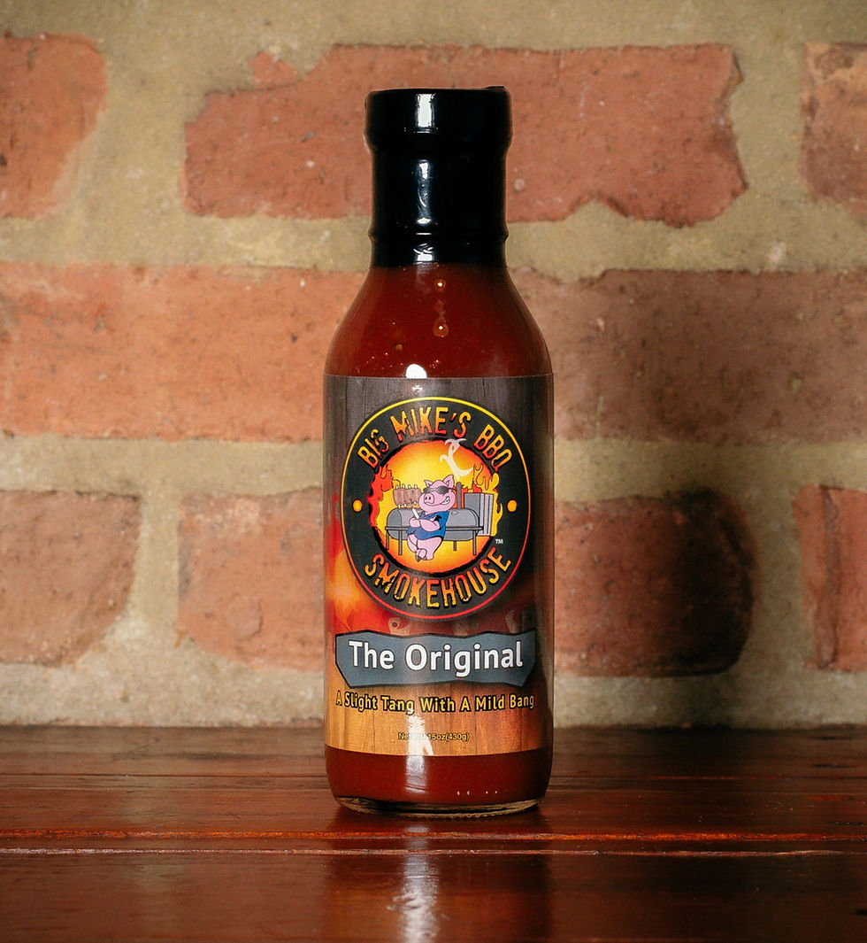Big Mike's Original BBQ Sauce One Bottle Big Mike's New Site