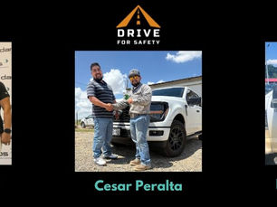Congrats to the July Drive for Safety Winners