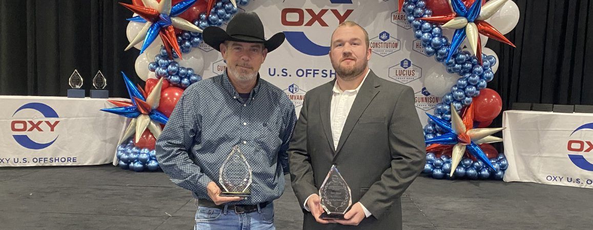Cody Ward and George Horsfall Recognized for Safety Leadership
