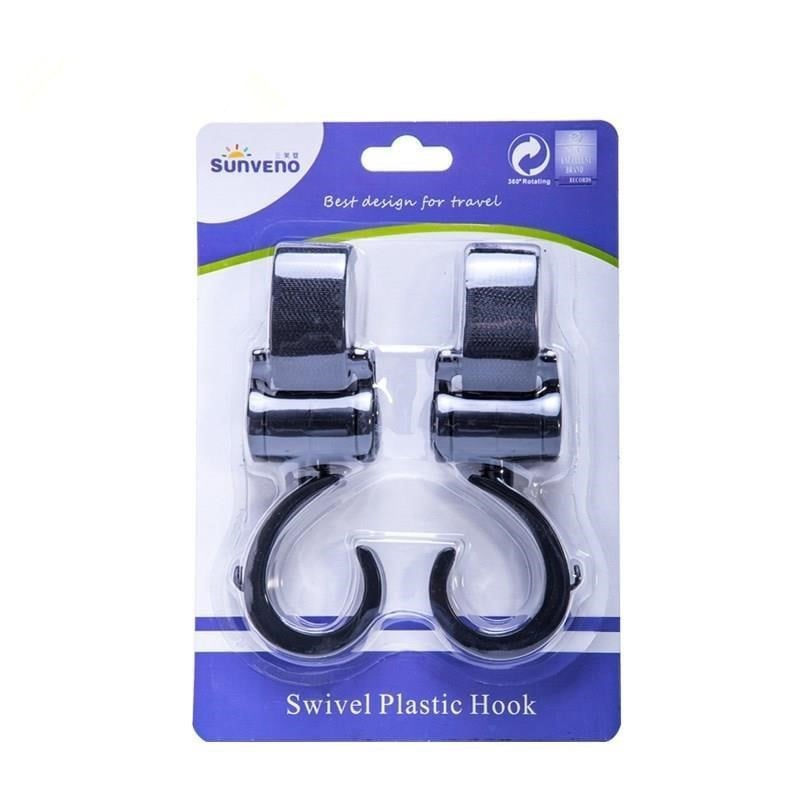 360-Degree Rotating Baby Stroller Gear Hook