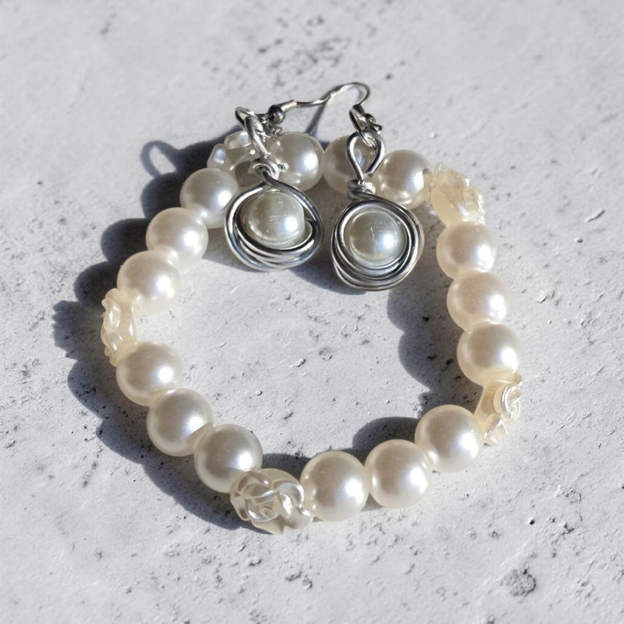 White Rose Duo Set