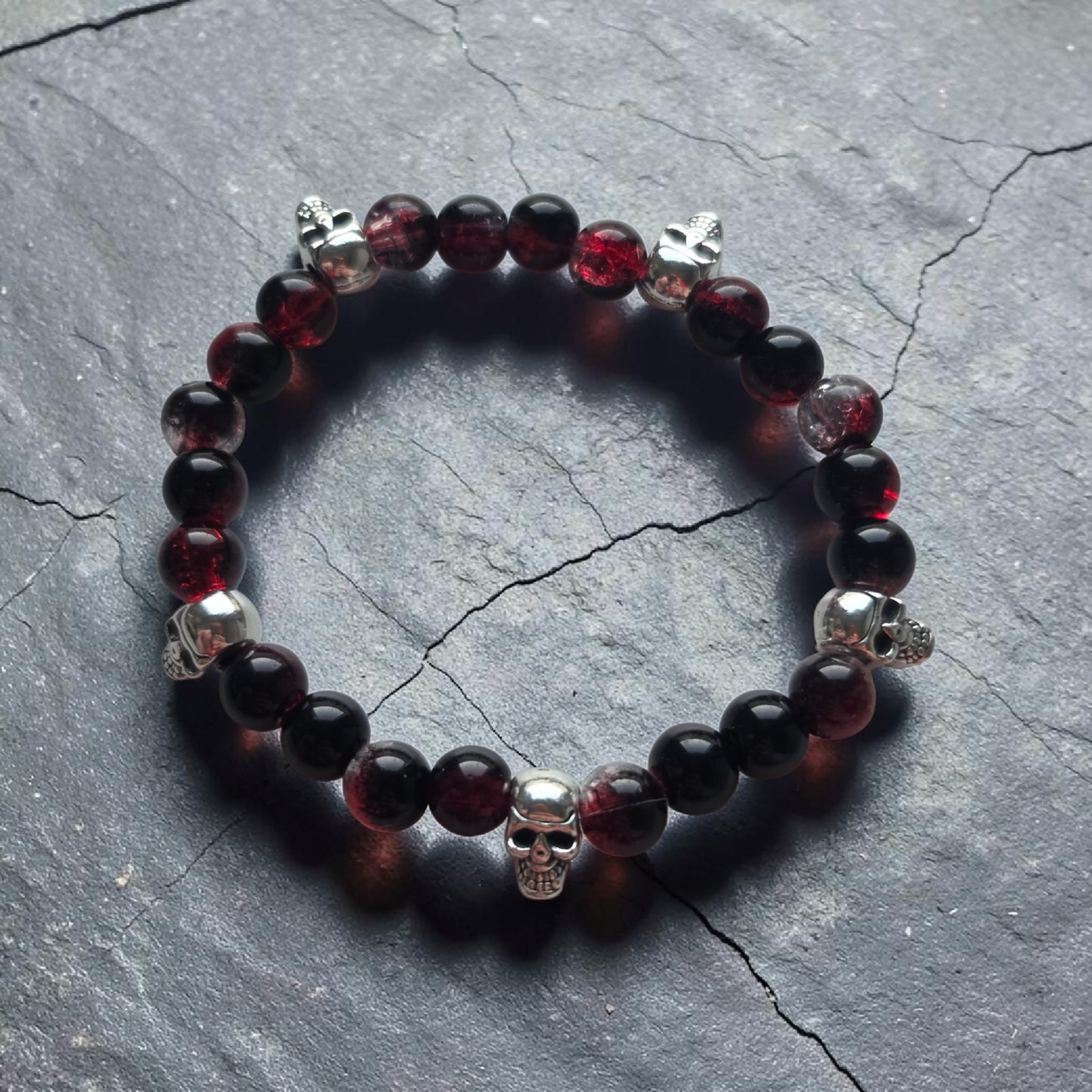 Blood Skull Armband