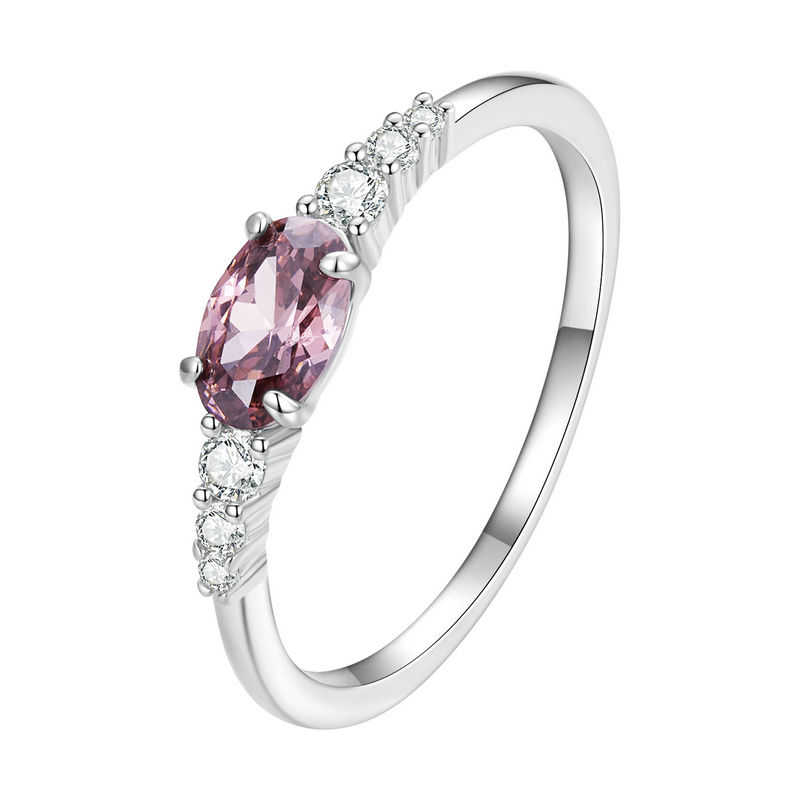 Thumbnail: Emerald Grace Oval Ring