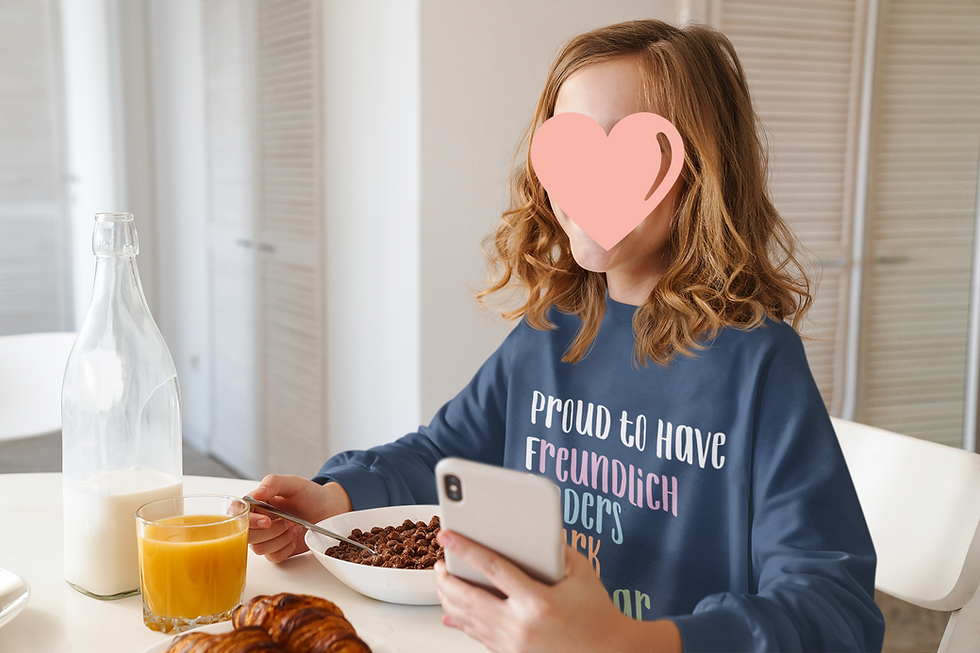 'proud to have FASD' Kinder-Sweater unisex