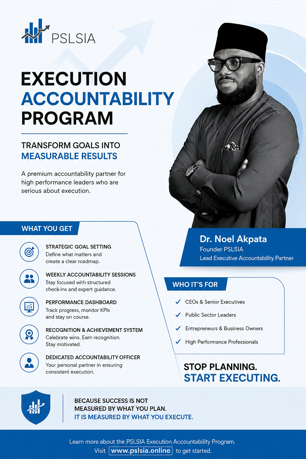 PSLSIA LAUNCHES EXECUTIVE ACCOUNTABILITY PROGRAM