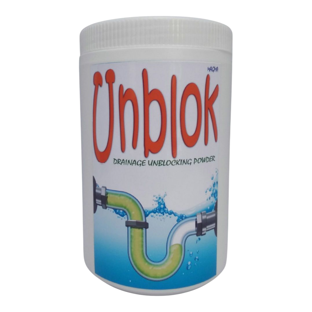 Unblok-Drainage and Sink Unblocking/Unclogging Powder, 1Kg