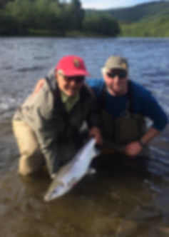 A nice salmon from Igdhollen River Orkla