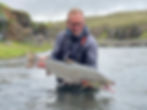 A Nice Salmon From Bredda North on the Blanda River in Iceland