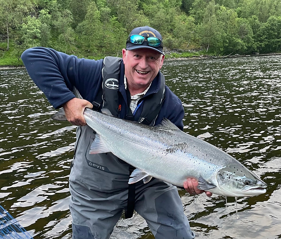 A Happy Alta Fly Fishing Angler
