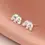 Thumbnail: Sterling Silver Elephant Studs