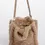 Thumbnail: Rino & Pelle Faux Fur Shopper Toffee