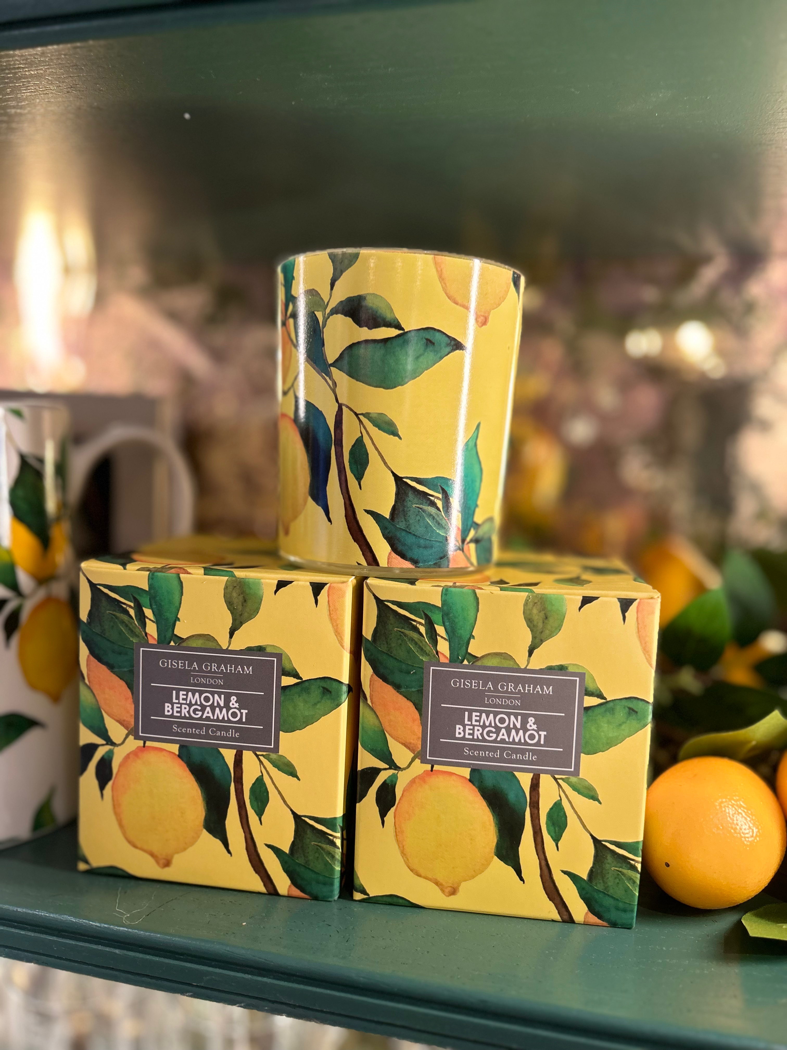 Boxed Lemon Tree Scented Candle