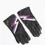 Thumbnail: Pink/Silver Metallic Gloves