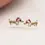 Thumbnail: Sterling Silver Xmas Dog Earrings