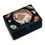 Thumbnail: Velvet Hedgehog Embroidered Jewellery Box