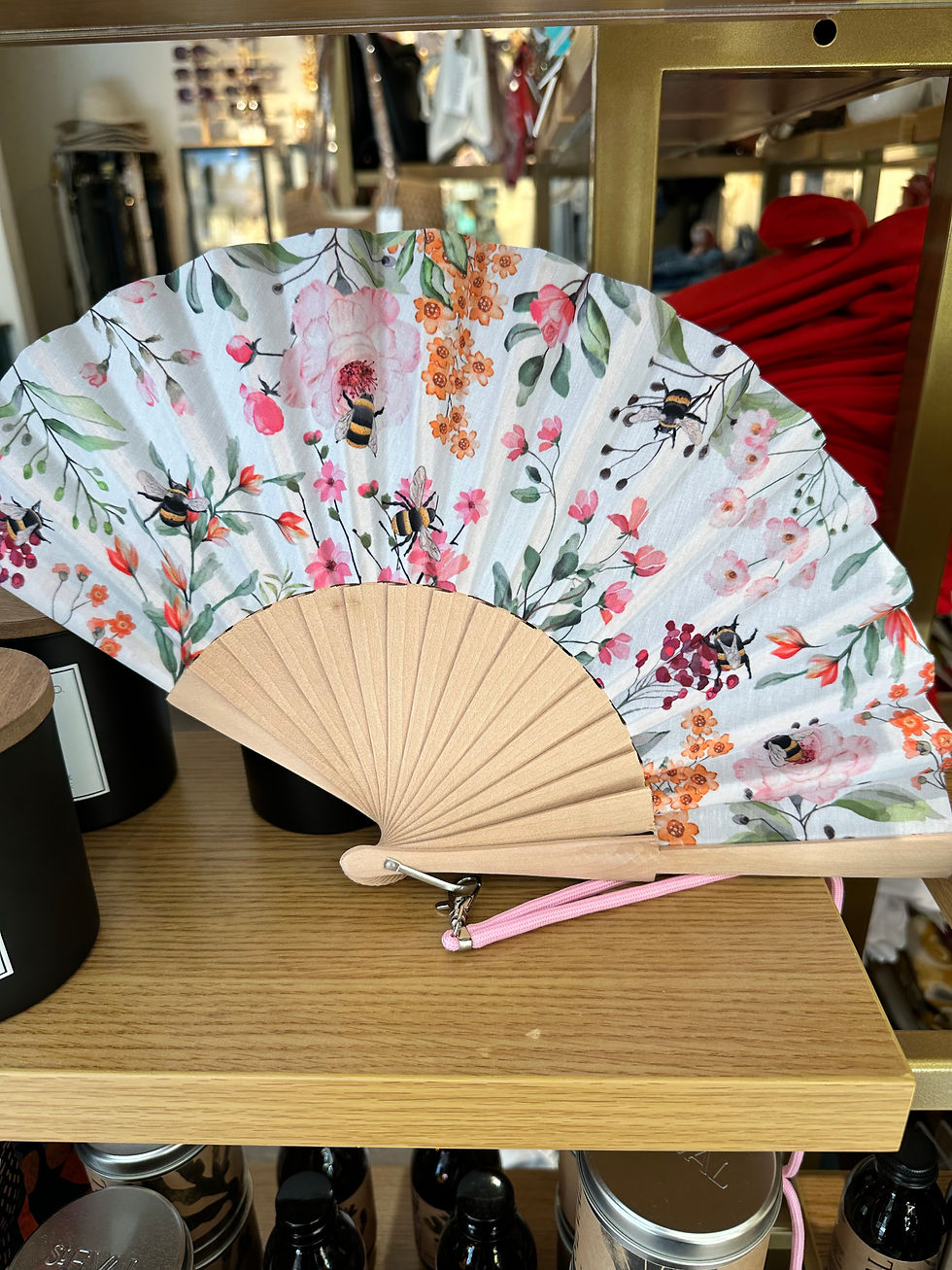 Thumbnail: Nectar Meadows Floral fan 42cm