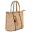 Thumbnail: Camel Raffia Mini Shopper