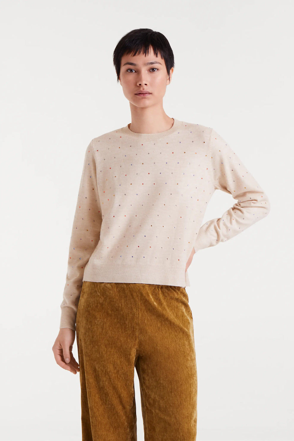 CF Beige Gem Jumper