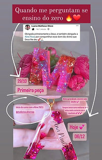 renda extra com resina