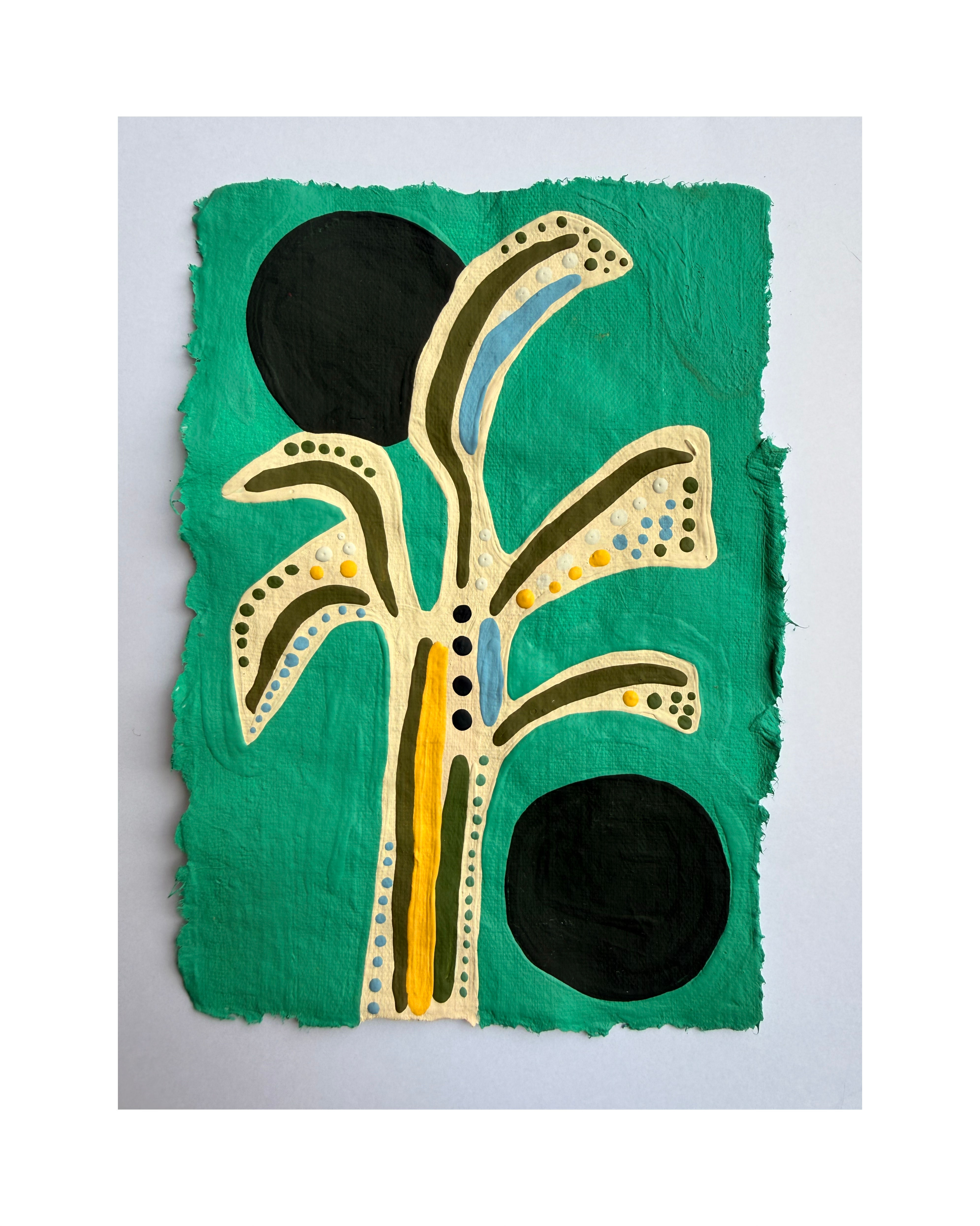 Page from the Sketch book - Palms