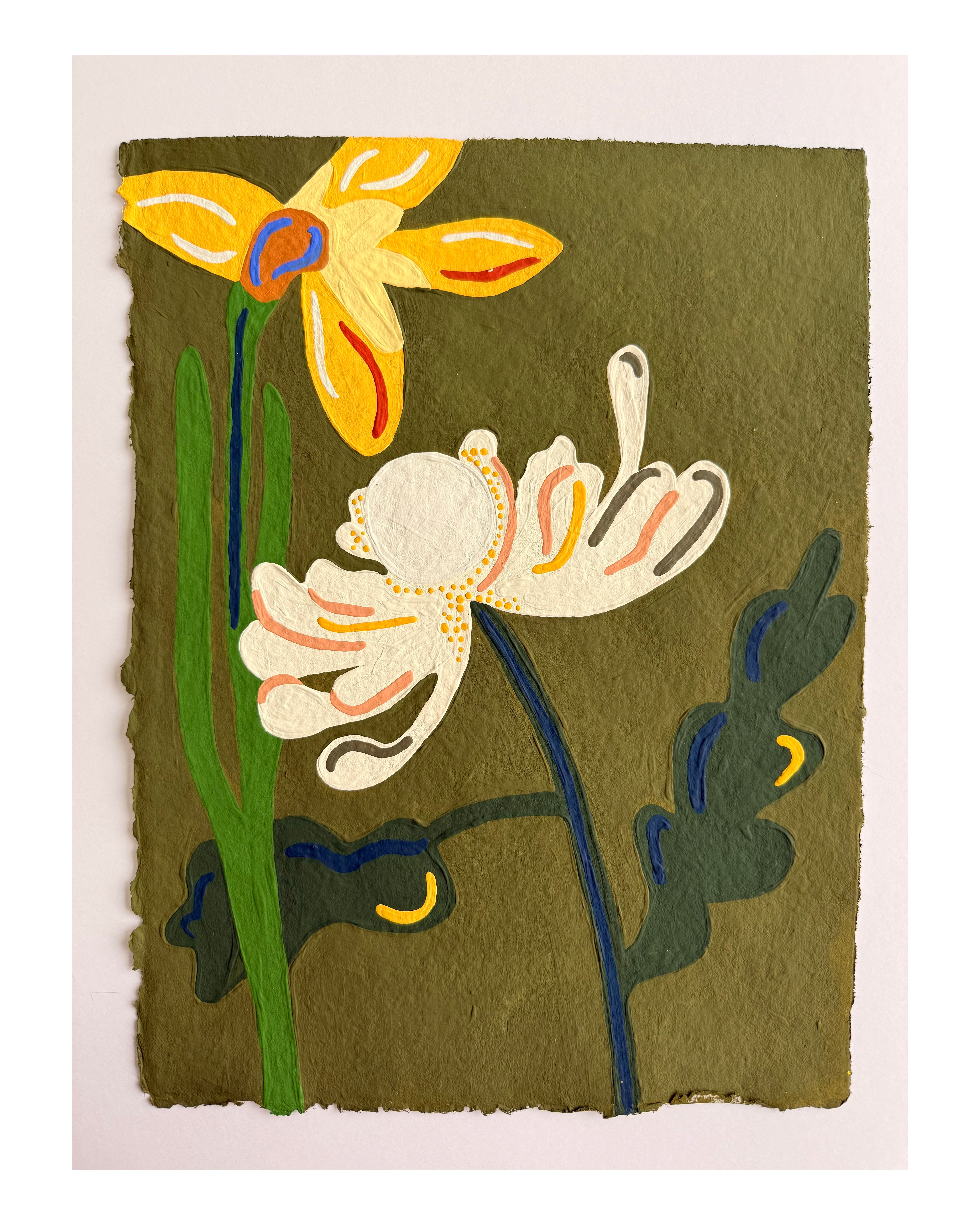 Chrysanthemum and the daffodil