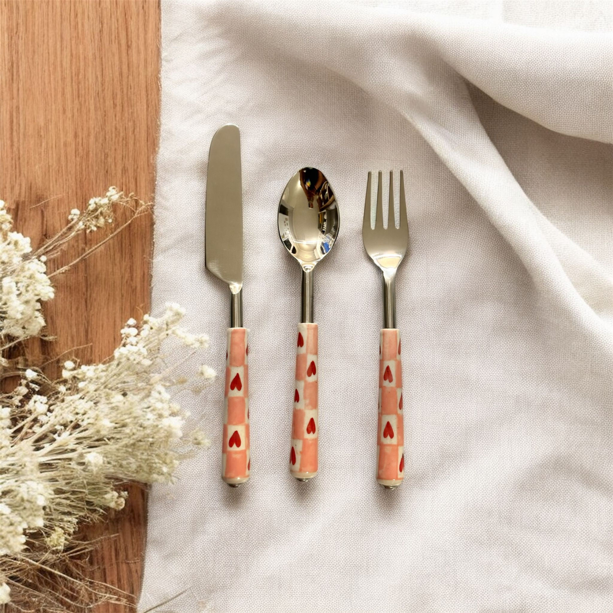Heartspell Cutlery Set