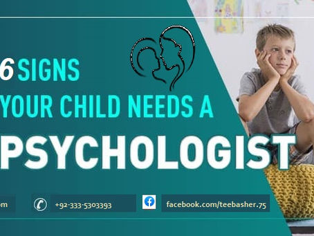 Signs Your Child Should See a child Psychologist