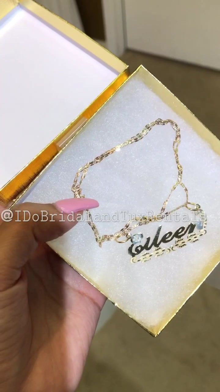 Thumbnail: Personalized Pendant in Gold