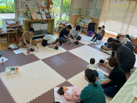 「あつまれ0歳児」~ベビーマッサージ~