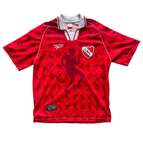Topper 1997/98 Independiente Burruchaga Home Jersey TheFootballBoutique