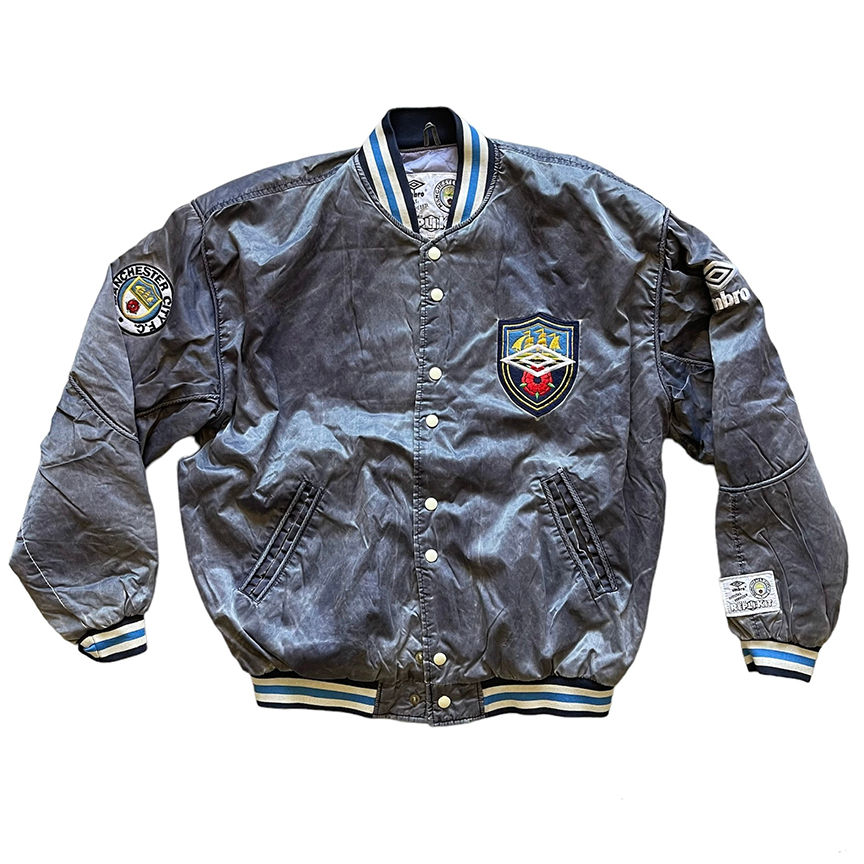 Umbro - Vintage Manchester City Bomber Jacket