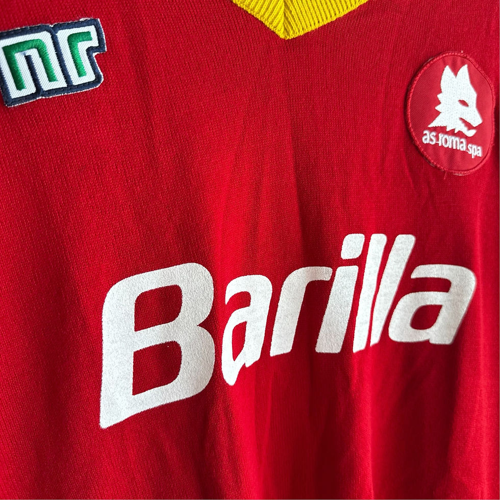Thumbnail: Ennerre - 1987/90 Roma Home Jersey (Reissue)
