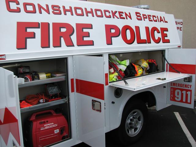 CONSHOHOCKEN Fire Co. PA Special Fire Police Traffic 36 4