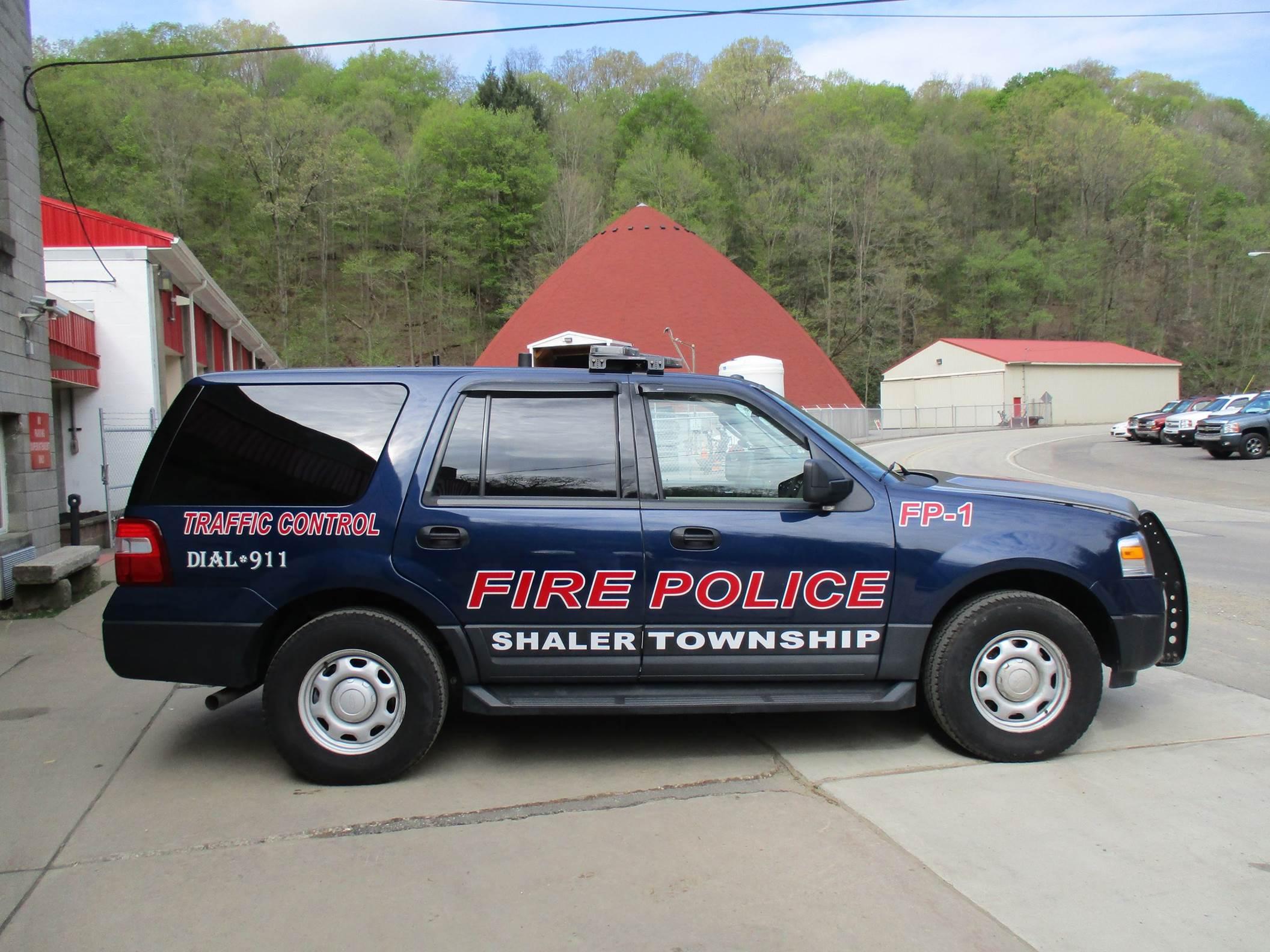 Shaler Township PA Fire Police FP-1