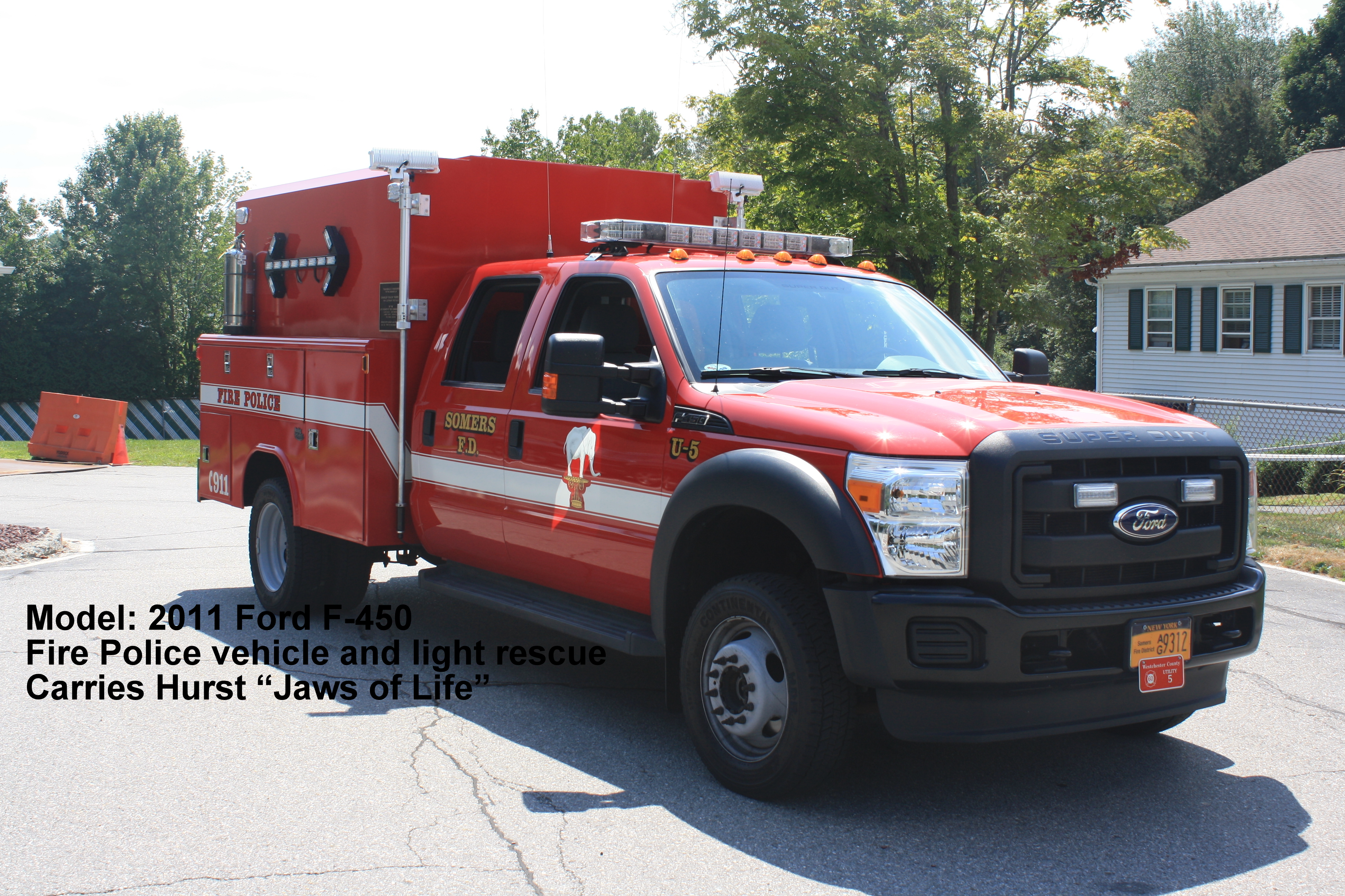 Somers Fire District NY U-5 Fire Police 2