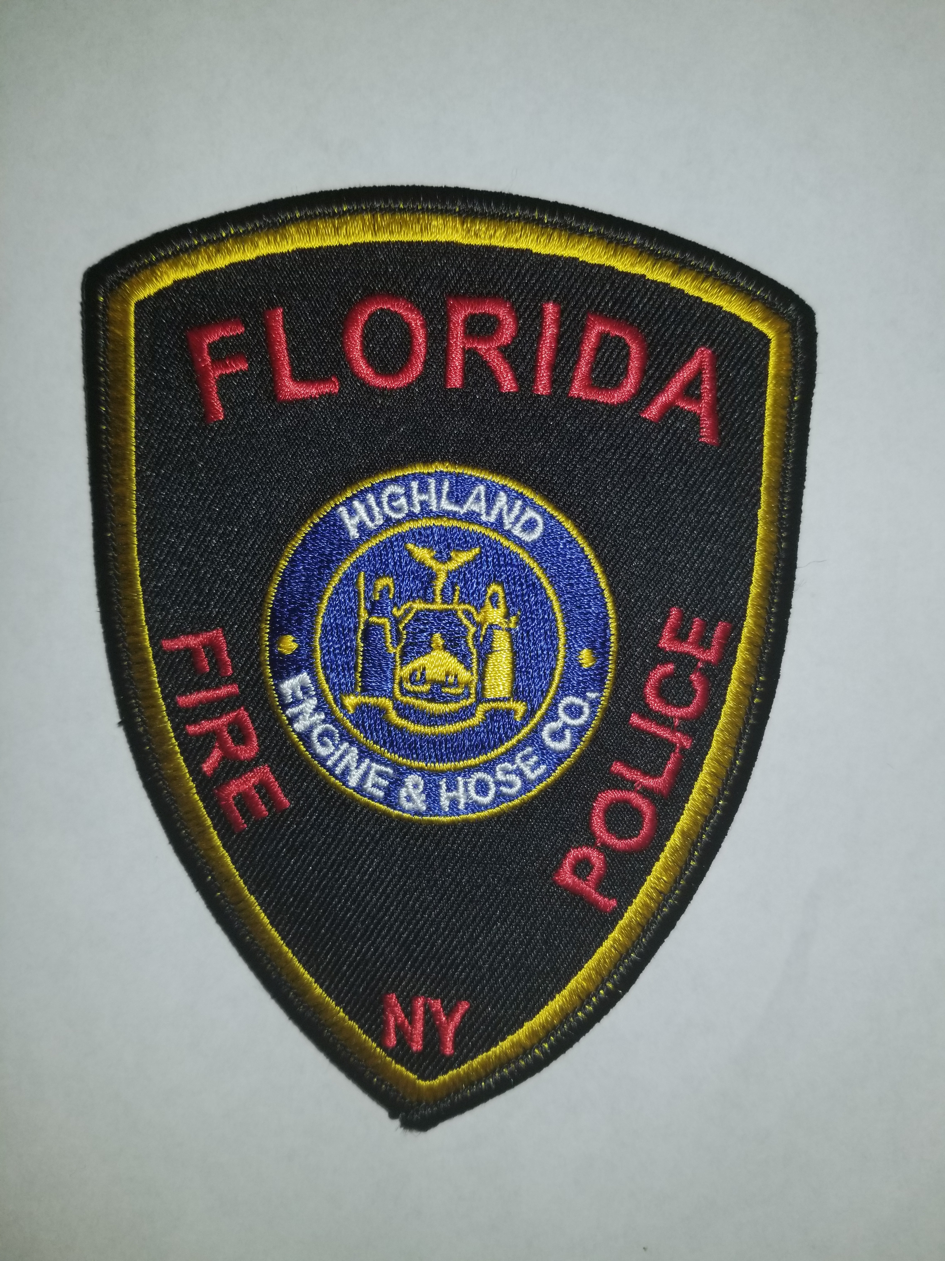 Highland Engine and Hose Co. Floriday NY Fire Police